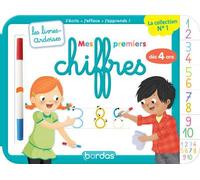 Les livres-ardoises - Mes premiers chiffres - Maternelle MS-GS (4-6 ans)