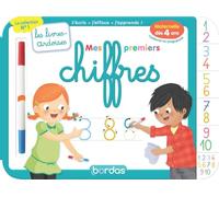 Les livres-ardoises - Mes premiers chiffres - Maternelle MS-GS (4-6 ans)