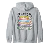 Les Livres d'affirmations en santé mentale sont acceptables Sweat à Capuche