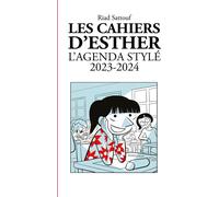 Agenda stylé 2023-2024 Les cahiers d'Esther