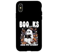 Les Livres sont ma hantise. Joyeux Halloween, Amateur de Livres Coque pour iPhone X/XS
