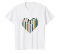 Les Livres sont Mon langage d'amour - Bookworm Gift T-Shirt, Enfant, Blanc, 12 Ans