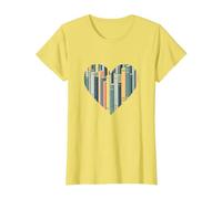 Les Livres sont Mon langage d'amour - Bookworm Gift T-Shirt, Femme, Citron, XXL