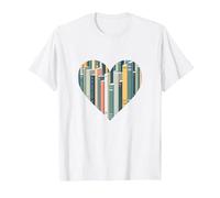 Les Livres sont Mon langage d'amour - Bookworm Gift T-Shirt, Homme, Blanc, L
