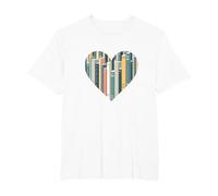 Les Livres sont Mon langage d'amour - Bookworm Gift T-Shirt, Homme Grandes Tailles, Blanc, 6X Tall