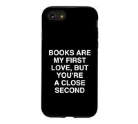 Les Livres sont Mon Premier Amour, mais tu ES Suivi de près, Wit Coque pour iPhone SE (2020) / 7/8