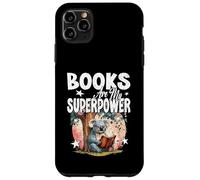 LES LIVRES SONT MON SUPERPOUVOIR : un rat de bibliothèque qui lit beaucoup, avide de connaissances Coque pour iPhone 11 Pro Max
