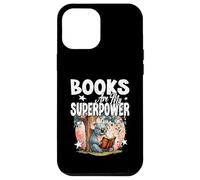 LES LIVRES SONT MON SUPERPOUVOIR : un rat de bibliothèque qui lit beaucoup, avide de connaissances Coque pour iPhone 12 Pro Max