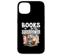 LES LIVRES SONT MON SUPERPOUVOIR : un rat de bibliothèque qui lit beaucoup, avide de connaissances Coque pour iPhone 13