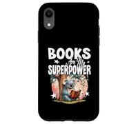 LES LIVRES SONT MON SUPERPOUVOIR : un rat de bibliothèque qui lit beaucoup, avide de connaissances Coque pour iPhone XR
