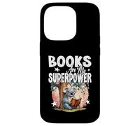 LES LIVRES SONT MON SUPERPOUVOIR : un rat de bibliothèque qui lit beaucoup, avide de connaissances Coque pour iPhone 14 Pro