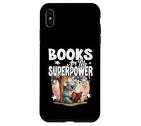 LES LIVRES SONT MON SUPERPOUVOIR : un rat de bibliothèque qui lit beaucoup, avide de connaissances Coque pour iPhone XS Max