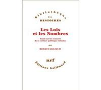 Romain Graziani – Les Lois et les Nombres – Gallimard – Broché