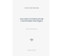 Les lois naturelles de l'économie politique