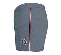 les loulous de la plage - Maillot Short de Bain Homme Court et Moulant Octave Stretch Gris Taille M 38-40