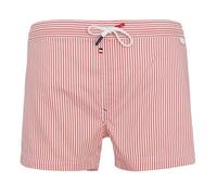 les loulous de la plage - Maillot Short de Bain Homme Rayé Rouge et Blanc - Owen 2516 Stripe Taille M 40-42