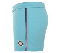 les loulous de la plage - Maillot Short de Bain Homme Stretch Court et Moulant Bleu Turquoise - Octave 250 Taille XXL 46-48