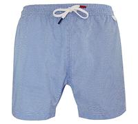 les loulous de la plage - Maillot Short de Bain Homme Vichy Bleu Light - Jim 283 Taille M 40-42