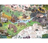 Les loups - 48 pieces - Nicole Colas Des Francs - Piccolia - Jeux livres objets