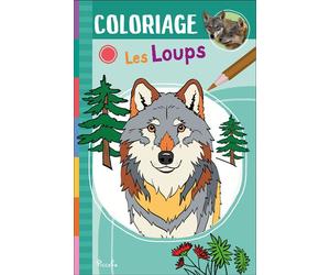 Les loups - Coloriage - Raffaella Cosco - Piccolia - broché - Document jeunesse