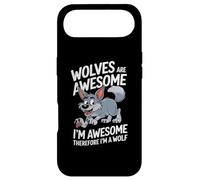 Les Loups sont géniaux Je suis génial Donc Je suis Un Loup Coque pour iPhone Air