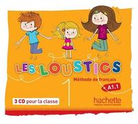 Les Loustics 1 - CD audio classe (x3) (A1.1) 3 CD audio pour la classe - Hugues Denisot - Hachette F.l.e. - Texte lu (CD) - Textes lus CD