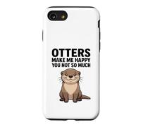 Les loutres me rendent Heureuse, Pas Tant Que ça Coque pour iPhone SE (2020) / 7/8