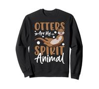 Les loutres sont Mon Animal Spirituel Sweatshirt