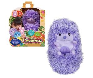 LES LOVIDOUS, Peluche électronique 17 cm, Hérisson, 3+, CUR006