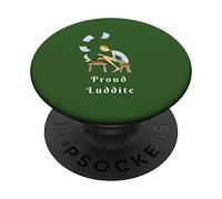 Les luddites Fiers utilisent des Machines à écrire PopSockets PopGrip Adhésif