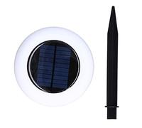 Les lumières de la Cour Solaire Lampe de cheminement colorée avec l'eau de pieu légère terrestre empêchent la pelouse du Jardin extérieur
