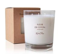 Les Lumières du Temps Bougie végétale 350g - 3 mèches - Fleur de Coton