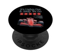Les lumières sont éteintes et C'est Parti ! Race Week | Motorsport Racing PopSockets PopGrip Adhésif