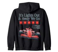 Les lumières sont éteintes et C'est Parti ! Race Week | Motorsport Racing Sweat à Capuche