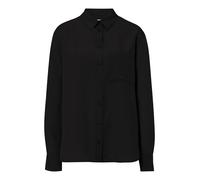 Les Lunes Chemisier 'HATTIE' noir chiné, Taille XL