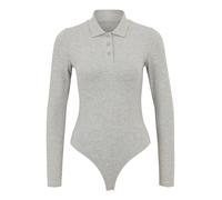 Les Lunes Shirtbody 'AYAA' gris chiné, Taille S