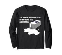 Les machinations intérieures de Mon Esprit sont Une énigme Manche Longue