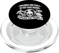 Les Machines et Outils n'ont Pas Le Cerveau d'utiliser Votre Propre Cadeau de sécurité PopSockets PopGrip pour MagSafe