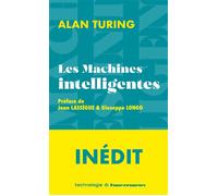 Les Machines intelligentes Textes fondateurs - Alan Mathison Turing - Hermann - broché - Essai