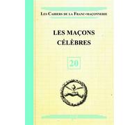 Les Maçons célèbres - Livret 20 - Collectif - Oxus Eds - broché - Essai