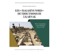 Les « Magasins nord » de Thoutmosis III à Karnak Relevés épigraphique et photographique (MNs, nos 1-72) - Sébastien Biston-Moulin - Inst.français Archeologie Orientale Du Caire - relié - Essai