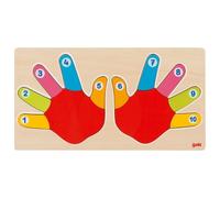 Les mains, puzzle à assembler