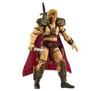 Les Maîtres de l’Univers Figurine Articulée Masterverse Musclor avec parties du corps interchangeables et accessoires, film de 1987, à collectionner, Jouet Enfant, Dès 6 ans, HLB55