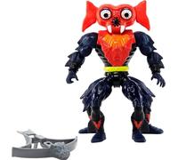 Les Maîtres de l’Univers Figurine Articulée Origins de combat (14 cm) de Mantenna avec 16 points d’articulation, accessoires de combat et une mini BD, à collectionner, Jouet Enfant, Dès 6 ans, HDR98
