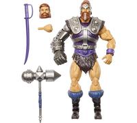 Les Maîtres de l’Univers Masterverse Fisto Figurine articulée de héros New Eternia de 18 cm, avec poing en acier et 30 points d’articulation