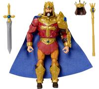 Les Maîtres de l’Univers Masterverse Roi Randor Figurine articulée de héros New Eternia de 18 cm, avec cape, armure et 30 points d’articulation, JBP79
