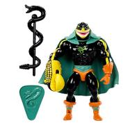 Les Maîtres de l’Univers Origins Lord Gr’Asp Figurine articulée à collectionner, personnage de méchant Hommes-Serpents, 16 points d’articulation, 14 cm avec accessoires, HYD30