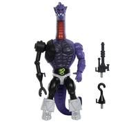 Les Maîtres de l’Univers Origins Terroar Figurine articulée à collectionner, méchant extraterrestre Homme-Serpent, 16 points d’articulation, 14 cm avec accessoires, HYD34