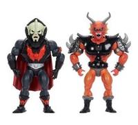 Les Maîtres de l' Univers x Stranger Things Origins - Pack 2 figurines Hordak & Hellfire-Man 14 cm