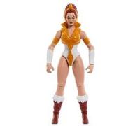 Masters of the Universe Figurine Tila articulée 14 cm de la collection Cartoon Masters of the Universe Origins, héroïne avec accessoires et mini-bande dessinée, HYD27
